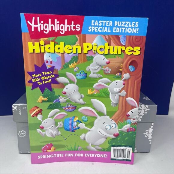 Highlights Hidden Pictures Easter Puzzles Book Special Edition NEW - Picture 1 of 5